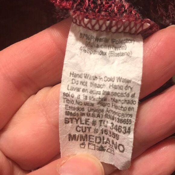 (5/$25) Tua Los Angeles Wrap style sweater - Picture 4 of 8